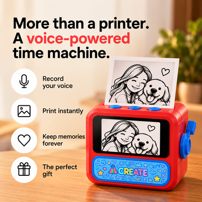 VoxiPrint – AI Voice Sticker Printer