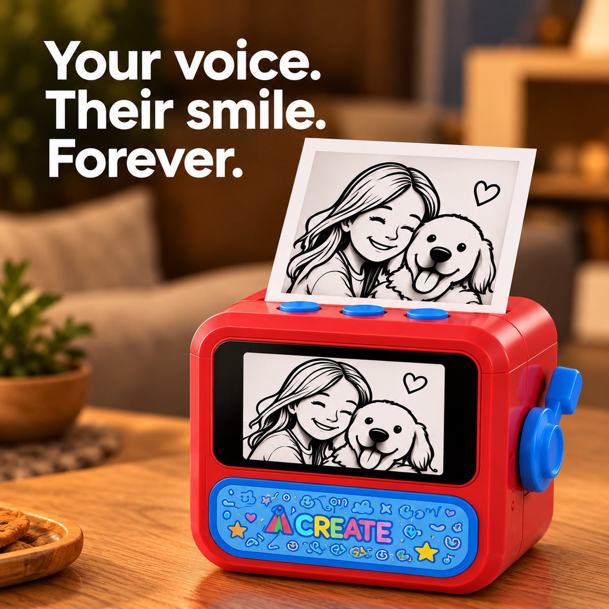 VoxiPrint – AI Voice Sticker Printer