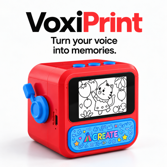 VoxiPrint – AI Voice Sticker Printer